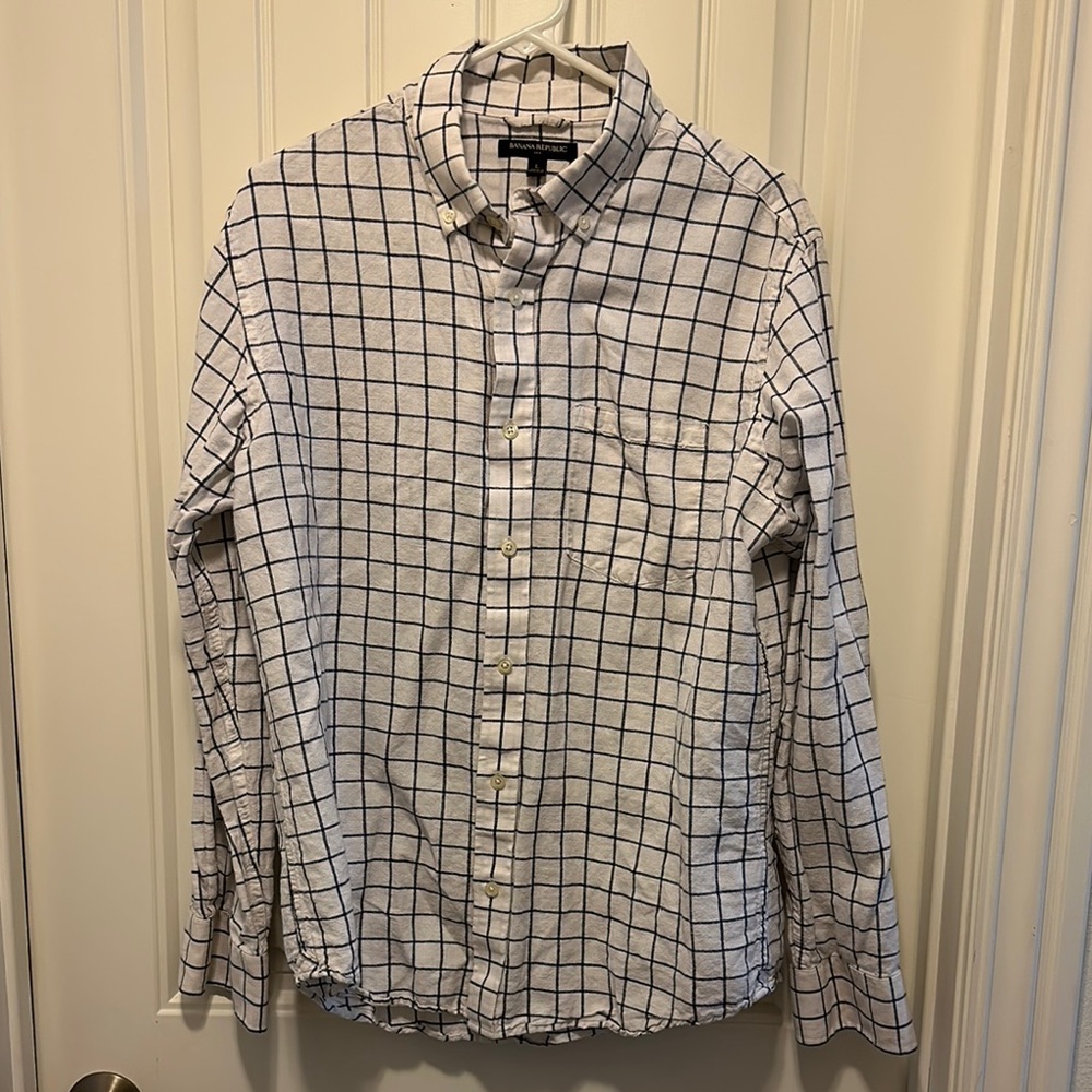 Banana Republic Checkered Shirt